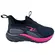 Tênis Adrun Speed Flex Kids Preto/Fucsia Menina