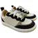 Tênis Novopé Pingente Urso/Off White/Café/Ouro Menina