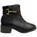 Bota Beira Rio Napa Berlim/Milano Preto Feminina
