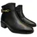 Bota Beira Rio Napa Berlim/Milano Preto Feminina