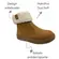 Bota Modare Camurção/Pelo Caramelo/Branco Off Feminina
