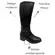 Bota Modare Napa Floather Preto Feminina