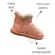 Bota Pantufa Stuf Dom Juvenil Rosa Menina