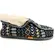 Pantufa Bota Stuf Dom Viena Preto/Bege Feminina