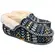 Pantufa Bota Stuf Dom Viena Preto/Bege Feminina
