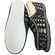 Pantufa Bota Stuf Dom Viena Preto/Bege Feminina