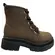 Bota Molekinha Napa Veluna Chocolate Menina