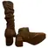 Bota Beira Rio Camurça Strech Duo Camel Feminina