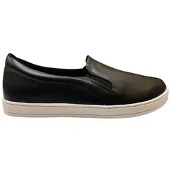 Tênis Dalla Vecchia New Preto/Sola Branco Feminino Numeração Especial 39 ao 43