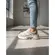 Tênis Vizzano Tecido Branco Off/Cinza/Grafite Feminino