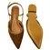 Sapato Vizzano Slingback Tramado Pelica Camel Feminino