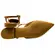 Sapato Vizzano Slingback Tramado Pelica Camel Feminino