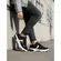 Tênis Vizzano Pelica Camurção Preto/Branco Feminino