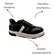 Tênis Vizzano Pelica Camurção Preto/Branco Feminino