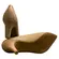 Sapato Scarpin Vizzano Salto Fino Pelica Bege Feminino