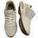 7414.101.31830.35312 SAPATO CASUAL FEM. DE USO COMUM C/ SOLA SINT. CABEDAL TEXTIL BRANCO OFF 526 tam