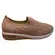 Tênis Modare Slip On Gaspea Linho Lisboa Nude Feminino