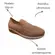 Tênis Modare Slip On Gaspea Linho Lisboa Nude Feminino