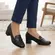 Sapato Modare Napa Floather Nature Preto Feminino