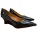 Sapato Vizzano Casual Scarpin Anabela Preto Feminino