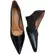 Sapato Vizzano Casual Scarpin Anabela Preto Feminino