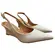 Sapato Vizzano Slingback Casual Branco Off Feminino