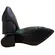 Sapato Vizzano Scarpin Salto Bloco Pelica Preto Feminino