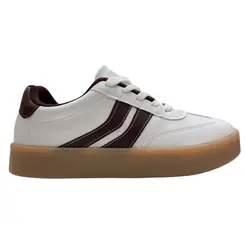 Tênis Vizzano Casual Floather Branco/Vinho Feminino
