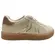 Tênis Molekinha Casual Branco Off/Nude/Dourado Menina