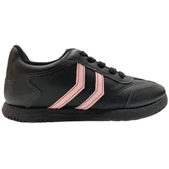 Tênis Molekinha Napa Suprema Preto/Rosa Charm Menina