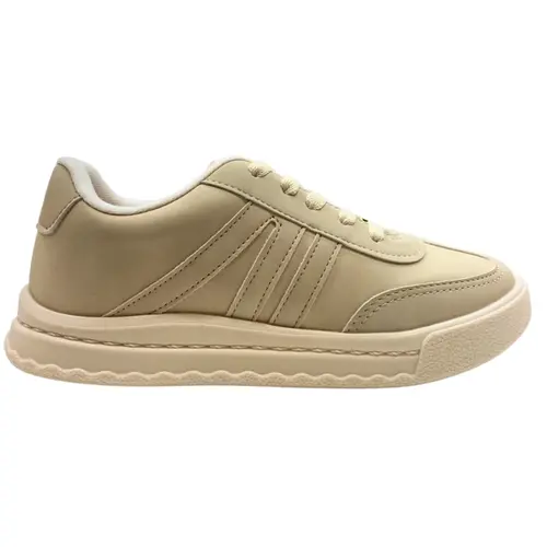 Tênis Molekinha Casual Nobuck Tunisia Branco Off Menina