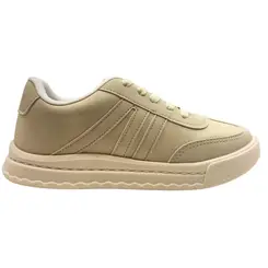 Tênis Molekinha Casual Nobuck Tunisia Branco Off Menina