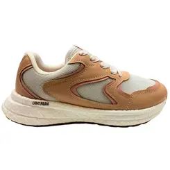 Tênis Molekinha Nylon Flat/Branco/Rose/Rosa Menina