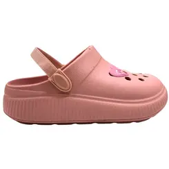 Clog Molekinha Gaspea Injetada Eva/Elastico Rosa Menina