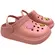 Clog Molekinha Gaspea Injetada Eva/Elastico Rosa Menina