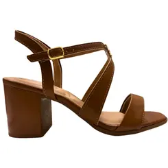 Sandália Ramarim Napa Polish Plus Toffe Feminino