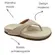 Chinelo Vizzano Napa Pele Strech Branco Off Feminino