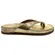 Chinelo Vizzano Metalizado Milano Dourado Feminino