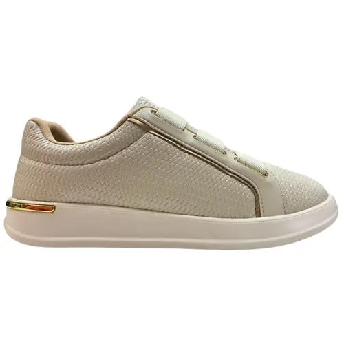 Tênis Casual Modare Tresse Branco Off/Dourado Feminino