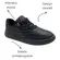Tênis Casual Modare Napa Suprema Preto Feminino