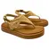 Sandália Vizzano Gaspea Pelica Natural/Camel Feminina