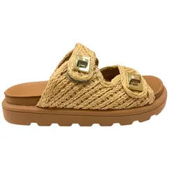 Chinelo Papete Vizzano Gaspea Natural Feminino
