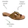 Tamanco Ramarim Napa Bless Plus Caqui Feminino