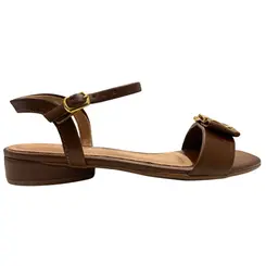 Sandalia Ramarim Napa Polish Plus Capuccino Feminina