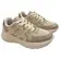 Tênis Molekinha Nylon Branco Off/Cinza/Dourado Menina
