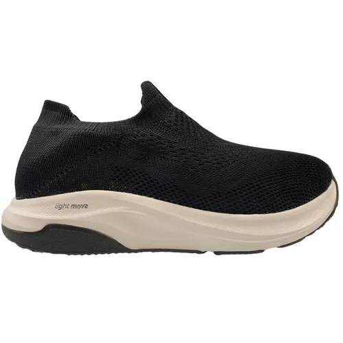 Tênis Molekinho Gaspea Knit Jump Preto Menino