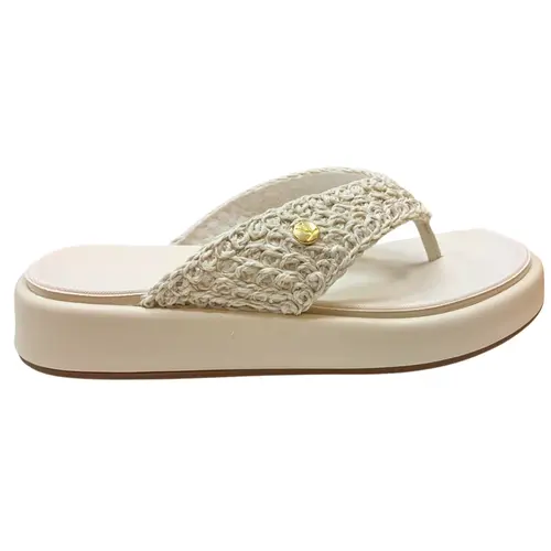 Chinelo Vizzano Gaspea PA Pelica Branco Off Feminino