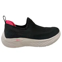 Tênis Actvitta Gaspea Slip-On Preto/Pink Neon Feminino