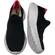 Tênis Actvitta Gaspea Slip-On Preto/Pink Neon Feminino