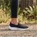 Tênis Actvitta Gaspea Slip-On Preto/Pink Neon Feminino